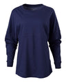 Boxercraft Women's Pom Pom Long Sleeve Jersey T-Shirt - Boxercraft BW3514