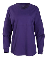 Boxercraft Women's Pom Pom Long Sleeve Jersey T-Shirt - Boxercraft BW3514