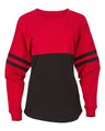 Boxercraft Women's Pom Pom Long Sleeve Jersey T-Shirt - Boxercraft BW3514