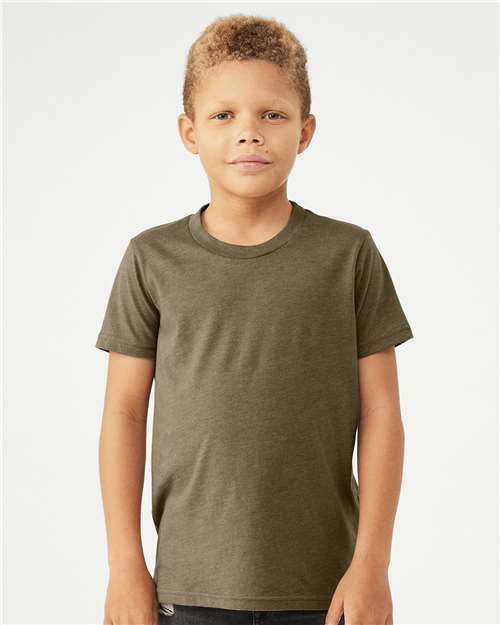 BELLA + CANVAS Youth CVC Jersey Tee - BELLA + CANVAS 3001YCVC