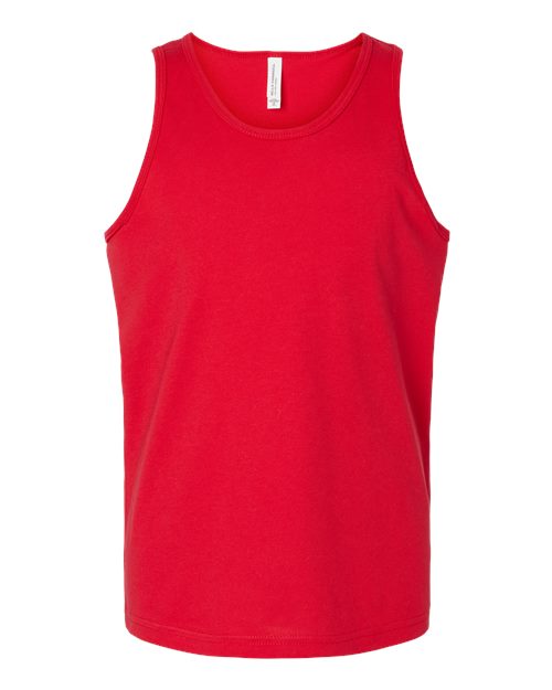 BELLA + CANVAS Youth Jersey Tank - BELLA + CANVAS 3480Y BELLA + CANVAS Red S