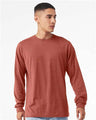 Bella + Canvas 3501CVC Heather CVC Long Sleeve Tee