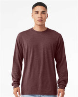 Bella + Canvas 3501CVC Heather CVC Long Sleeve Tee