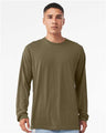 Bella + Canvas 3501CVC Heather CVC Long Sleeve Tee