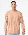 Bella + Canvas 3501CVC Heather CVC Long Sleeve Tee