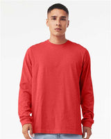 Bella + Canvas 3501CVC Heather CVC Long Sleeve Tee