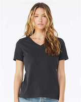 BELLA + CANVAS Women’s Relaxed Jersey V-Neck Tee - BELLA + CANVAS 6405