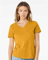 BELLA + CANVAS Women’s Relaxed Jersey V-Neck Tee - BELLA + CANVAS 6405