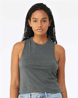 BELLA + CANVAS Women's Racerback Crop Tank - BELLA + CANVAS 6682