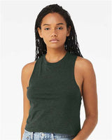 Bella + Canvas 6682 Women's Racerback Crop Tank