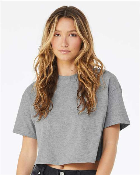 Bella + Canvas 6482 Women's Jersey Crop Tee