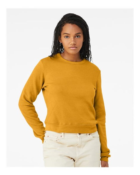 Bella + Canvas 7511 Women's Sponge Fleece Crewneck Sweatshirt