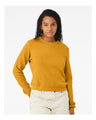 Bella + Canvas 7511 Women's Sponge Fleece Crewneck Sweatshirt