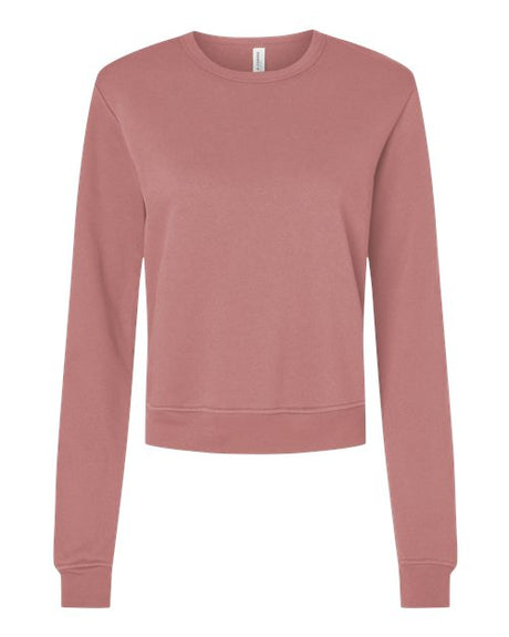 Bella + Canvas 7511 Women's Sponge Fleece Crewneck Sweatshirt