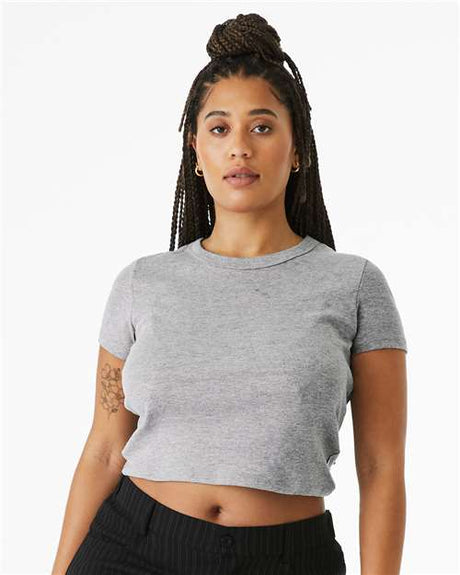 Bella + Canvas 1010 Women's Micro Rib Baby Tee