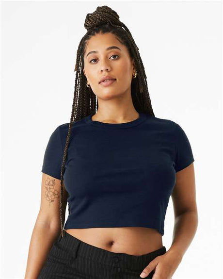 BELLA + CANVAS Women's Micro Rib Baby Tee - BELLA + CANVAS 1010