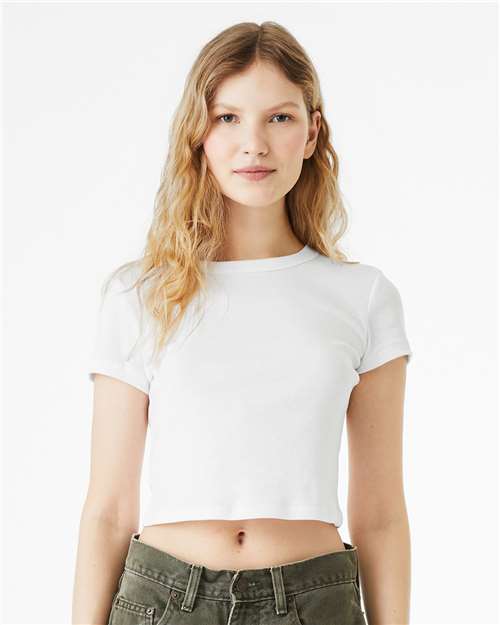 BELLA + CANVAS Women's Micro Rib Baby Tee - BELLA + CANVAS 1010