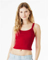 Bella + Canvas 1012 Women's Micro Rib Spaghetti Strap Tank
