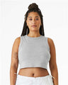 Bella + Canvas 1013 Women's Micro Rib Muscle Crop Tank