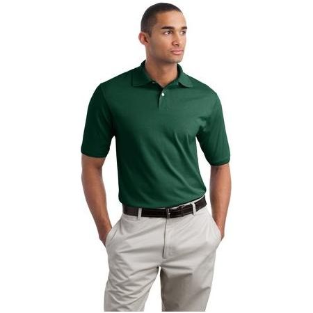 SpotShield™ 5.6-Ounce Jersey Knit Sport Shirt Joe's USA Forest Green Large