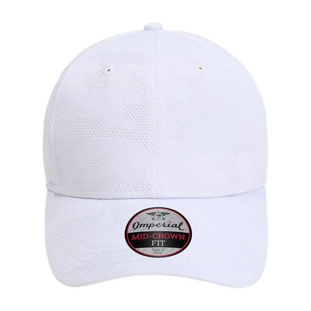 Imperial The Oglethorpe Tonal Camo Cap - Imperial 4062 Imperial White Adjustable