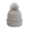 Imperial The Montage Pom Cuffed Beanie - Imperial 6014 Imperial Light Grey One Size