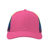 Kati Printed Mesh Trucker Cap - Kati S700M Kati Hot Pink/ Rainbow Adjustable