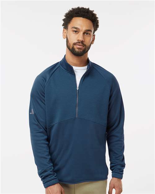 Adidas Men's Performance Quarter-Zip Pullover - Adidas A587