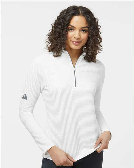 Adidas Women's Spacer Quarter-Zip Pullover - Adidas A589