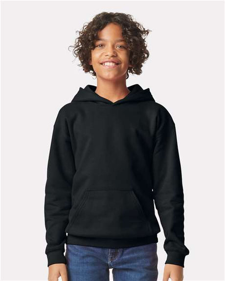 Gildan SF500B Youth Softstyle Midweight Hooded Sweatshirt