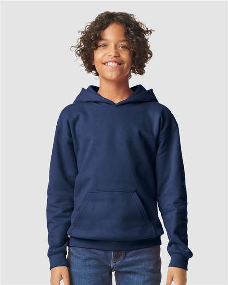 Gildan SF500B Youth Softstyle Midweight Hooded Sweatshirt