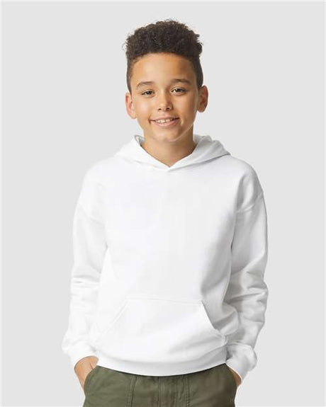 Gildan SF500B Youth Softstyle Midweight Hooded Sweatshirt