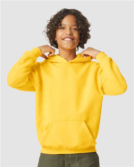 Gildan SF500B Youth Softstyle Midweight Hooded Sweatshirt