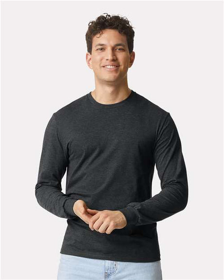 Gildan Unisex Softstyle® CVC Long Sleeve T-Shirt - Gildan 64440CVC