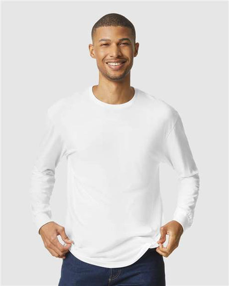 Gildan Unisex Softstyle® CVC Long Sleeve T-Shirt - Gildan 64440CVC