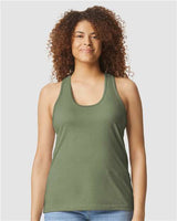 Gildan 64220LCVC Women's Softstyle CVC Racerback Tank Top