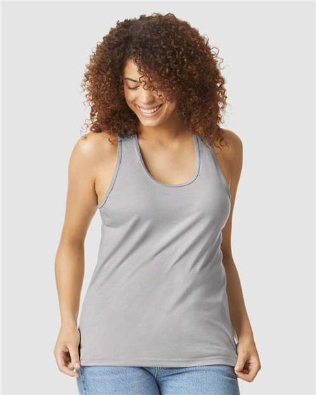 Gildan Women's Softstyle® CVC Racerback Tank Top - Gildan 64220LCVC