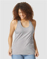 Gildan 64220LCVC Women's Softstyle CVC Racerback Tank Top