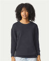 Comfort Colors 1466 Unisex Garment-Dyed Lightweight Fleece Crewneck Sweatshirt