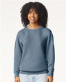 Comfort Colors 1466 Unisex Garment-Dyed Lightweight Fleece Crewneck Sweatshirt
