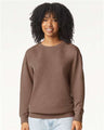 Comfort Colors 1466 Unisex Garment-Dyed Lightweight Fleece Crewneck Sweatshirt