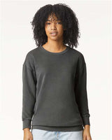 Comfort Colors 1466 Unisex Garment-Dyed Lightweight Fleece Crewneck Sweatshirt