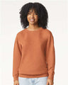 Comfort Colors 1466 Unisex Garment-Dyed Lightweight Fleece Crewneck Sweatshirt