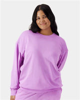 Comfort Colors 1466 Unisex Garment-Dyed Lightweight Fleece Crewneck Sweatshirt