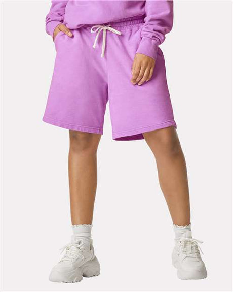 Comfort Colors 1468 Unisex Garment-Dyed Lightweight Fleece Sweat Shorts