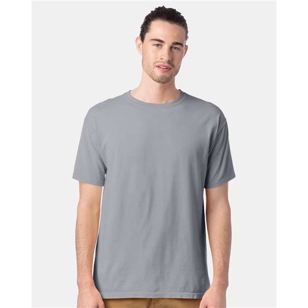 ComfortWash by Hanes Garment-Dyed T-Shirt - Silverstone - ComfortWash by Hanes GDH100 ComfortWash by Hanes Silverstone S