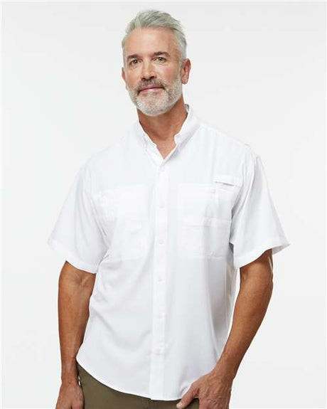 Paragon Men's Hatteras Performance Short Sleeve Fishing Shirt - Paragon 700
