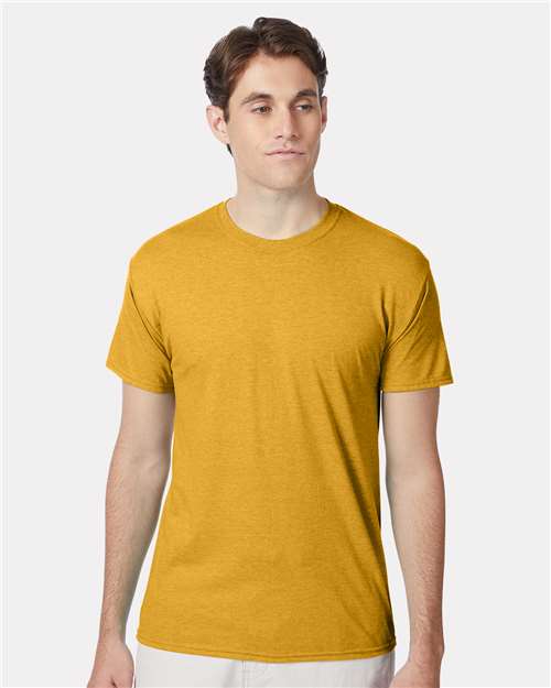 Hanes Perfect-T Triblend T-Shirt - Gold Heather - Hanes 42TB Hanes Gold Heather S