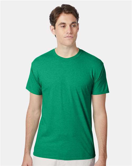 Hanes Perfect-T Triblend T-Shirt - Kelly Green Heather - Hanes 42TB Hanes