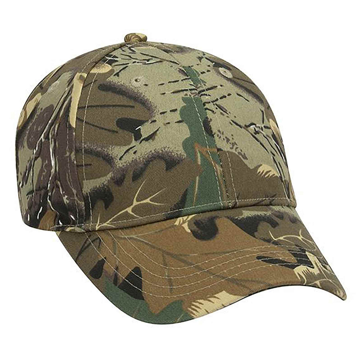 OTTO CAP Camouflage Young Adult 6 Panel Low Profile Baseball Cap OTTO 108-757
